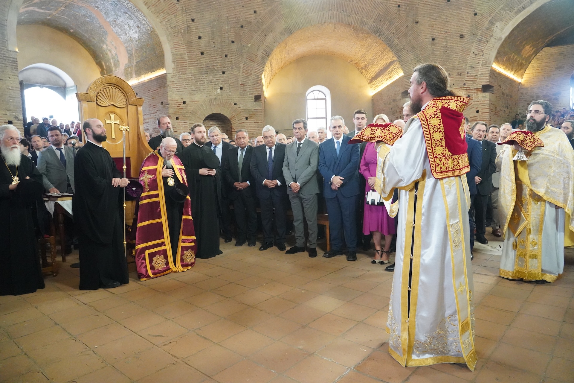Χοροστασία Οικουμενικού Πατριάρχη στην Ροτόντα της Θεσσαλονίκης