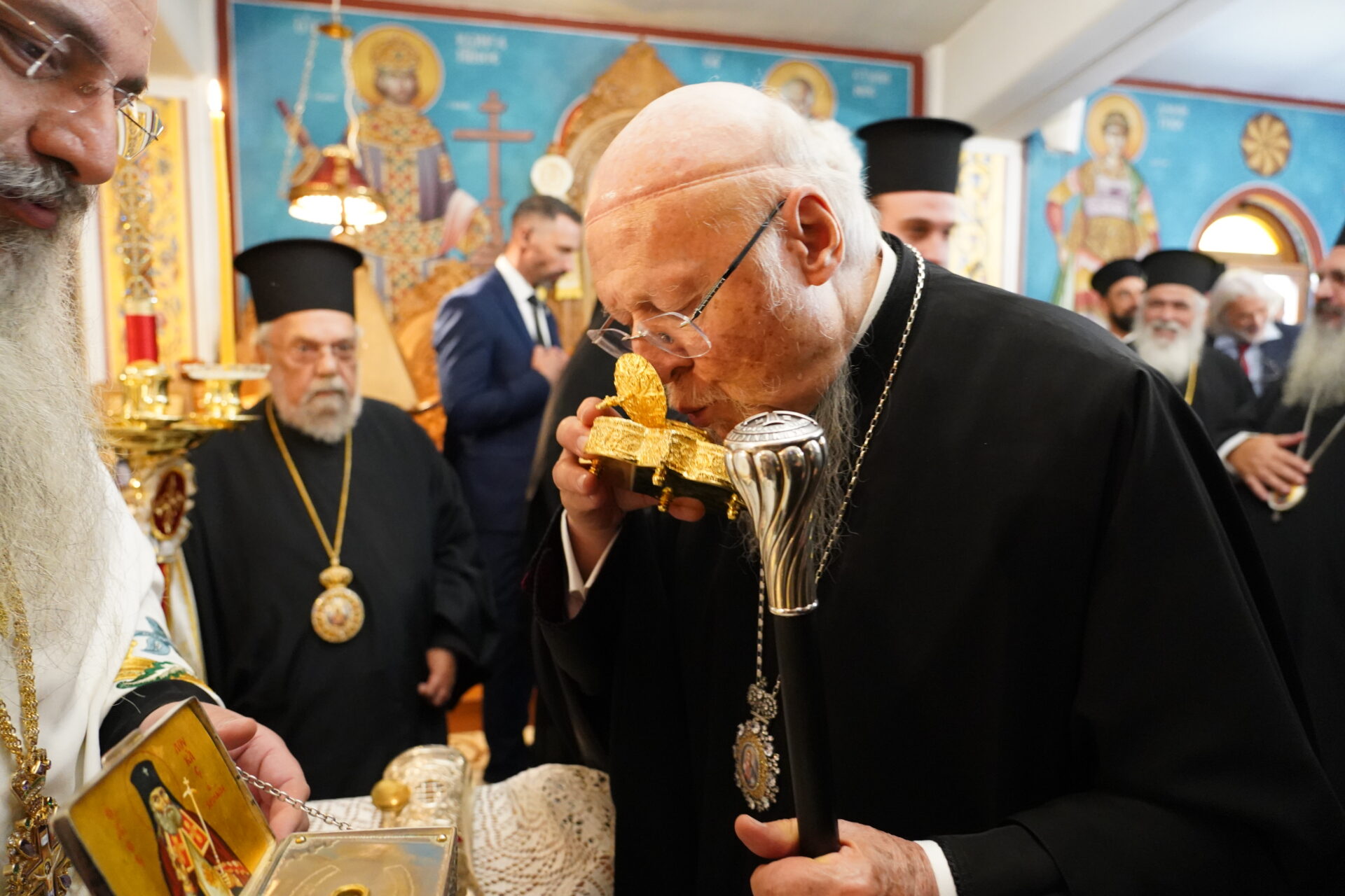 Χοροστασία Οικουμενικού Πατριάρχη στην Ροτόντα της Θεσσαλονίκης
