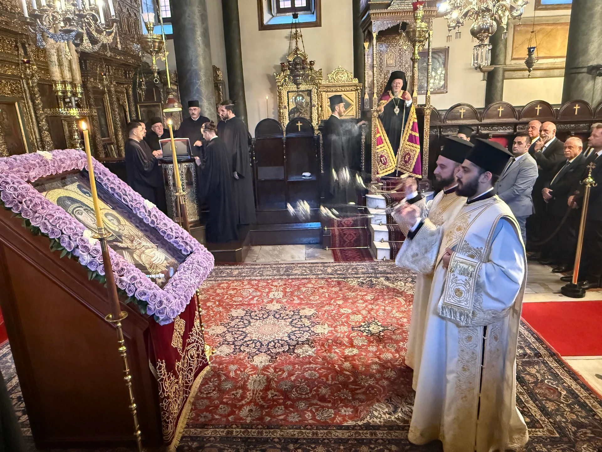 Πατριαρχική χοροστασία στον Μεγάλο Εσπερινό της εορτής της Ινδίκτου και χειροθεσία νέου Άρχοντος Οφφικιάλου, στο Φανάρι