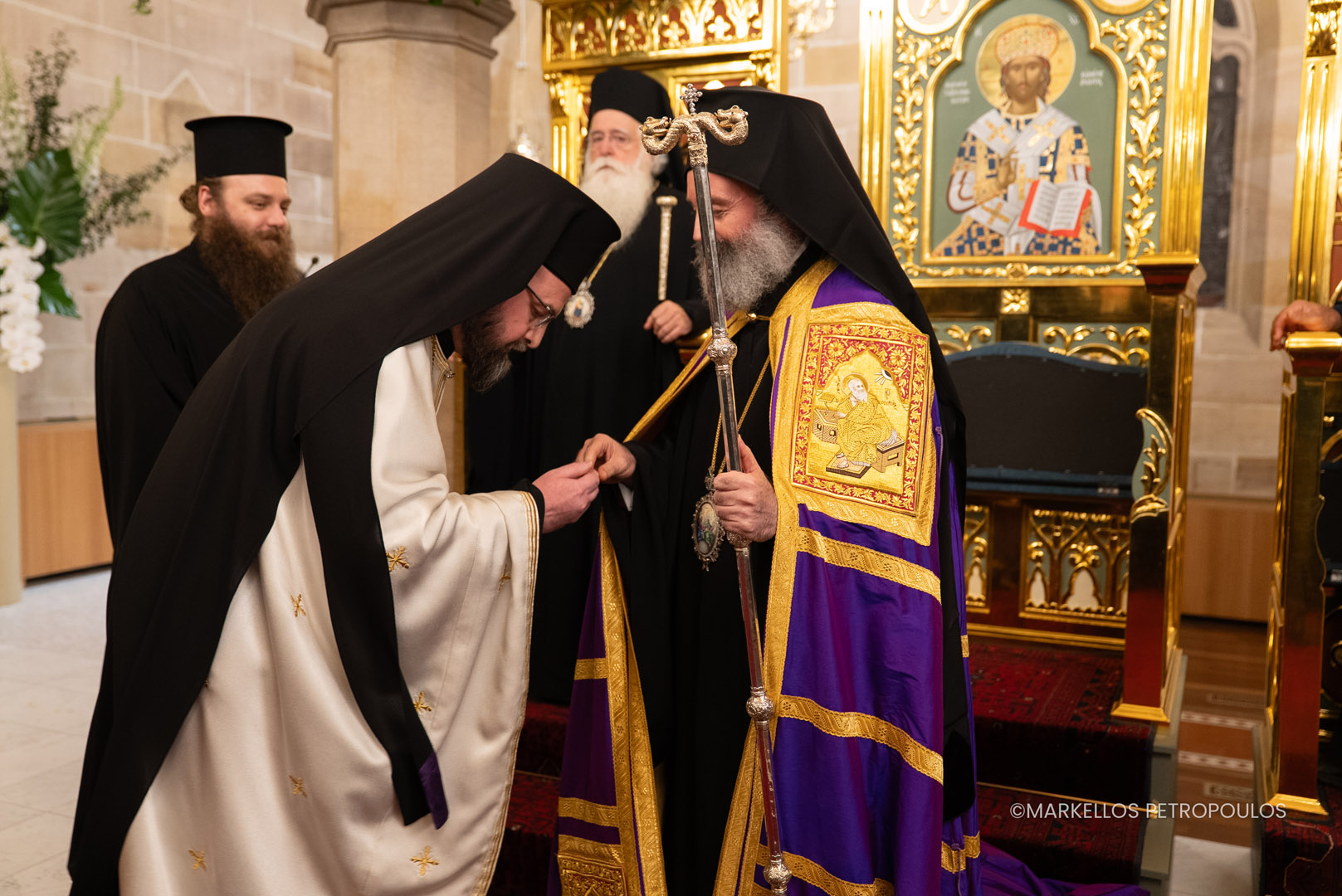 Τελέστηκε η Ακολουθία του Μεγάλου Μηνύματος των εψηφισμένων Επισκόπων Καμπέρας και Κερασούντος