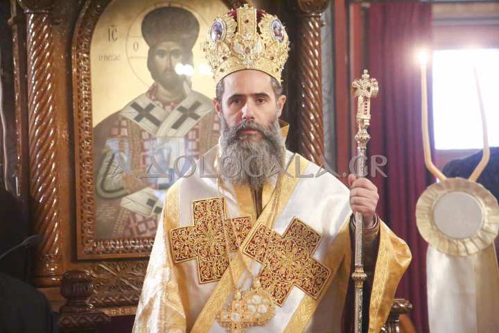 Παρουσία πλήθους πιστών η πρώτη Αρχιερατική Θ. Λειτουργία του Πρωτοσύγκελου της Αρχιεπισκοπής Αθηνών, Επισκόπου Χριστουπόλεως κ. Βαρνάβα 