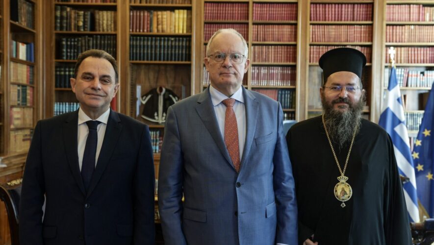 Συνάντηση με τον Μητροπολίτη Κιλκισίου Βαρθολομαίο είχε ο Πρόεδρος της Δημοκρατίας Κ. Τασούλας