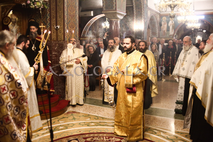 Ο Επίσκοπος Χριστουπόλεως χοροστάτησε στον Πανηγυρικό Εσπερινό του Αγίου Στυλιανού στο Γκύζη (Εικόνες)