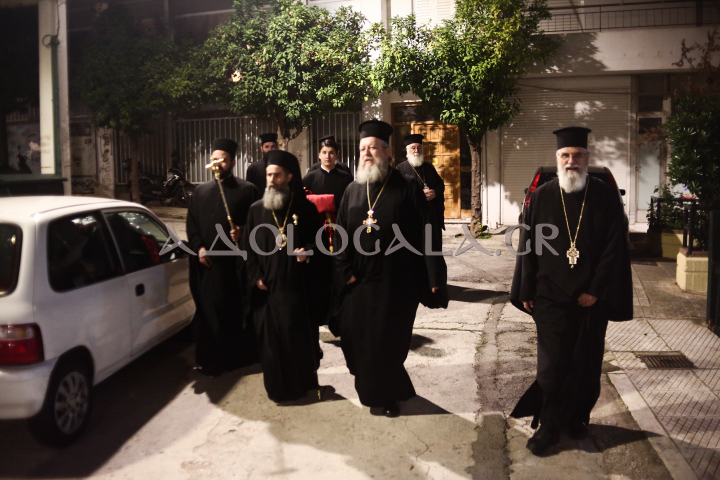 Ο Επίσκοπος Χριστουπόλεως χοροστάτησε στον Πανηγυρικό Εσπερινό του Αγίου Στυλιανού στο Γκύζη (Εικόνες)