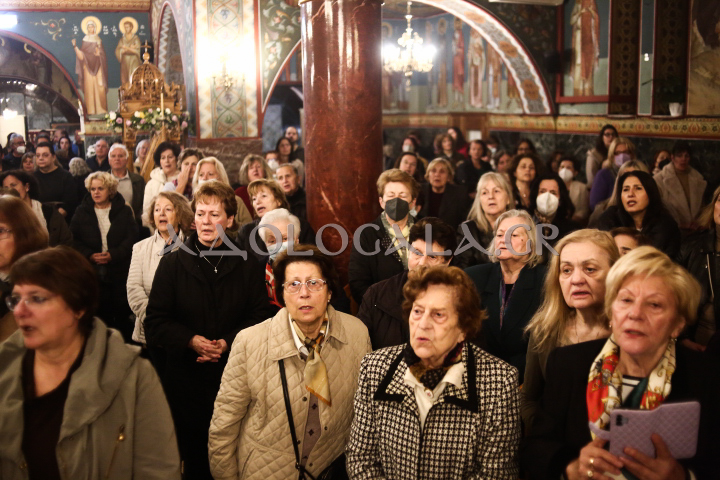 Ο Επίσκοπος Χριστουπόλεως χοροστάτησε στον Πανηγυρικό Εσπερινό του Αγίου Στυλιανού στο Γκύζη (Εικόνες)