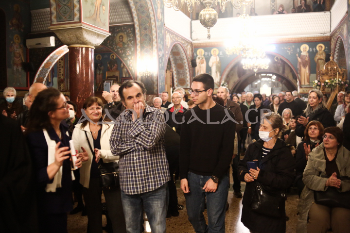 Ο Επίσκοπος Χριστουπόλεως χοροστάτησε στον Πανηγυρικό Εσπερινό του Αγίου Στυλιανού στο Γκύζη (Εικόνες)
