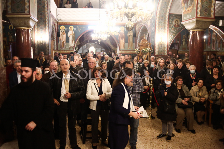 Ο Επίσκοπος Χριστουπόλεως χοροστάτησε στον Πανηγυρικό Εσπερινό του Αγίου Στυλιανού στο Γκύζη (Εικόνες)