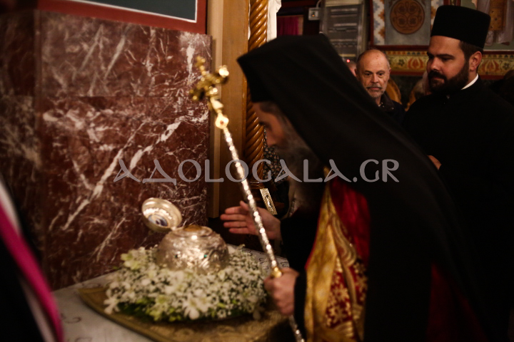 Ο Επίσκοπος Χριστουπόλεως χοροστάτησε στον Πανηγυρικό Εσπερινό του Αγίου Στυλιανού στο Γκύζη (Εικόνες)