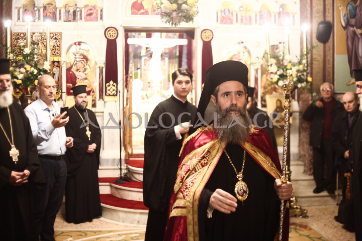 Ο Επίσκοπος Χριστουπόλεως χοροστάτησε στον Πανηγυρικό Εσπερινό του Αγίου Στυλιανού στο Γκύζη (Εικόνες)
