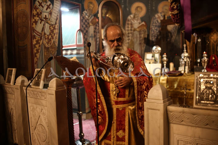 Αγρυπνία της εορτής των Χριστουγέννων στον Άγιο Ανδρέα Γηροκομείου Αθηνών (Εικόνες)