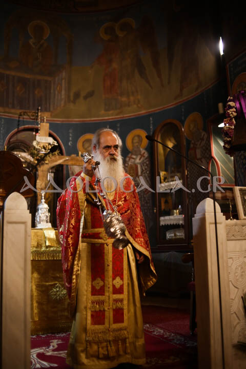 Αγρυπνία της εορτής των Χριστουγέννων στον Άγιο Ανδρέα Γηροκομείου Αθηνών (Εικόνες)