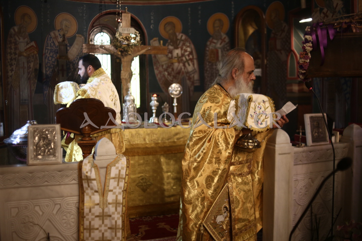Ο Ιερός Ναός του Αγίου Αποστόλου και Πρωτοκλήτου Ανδρέα Γηροκομείου Αθηνών τίμησε τον Προστάτη του (Εικόνες) 