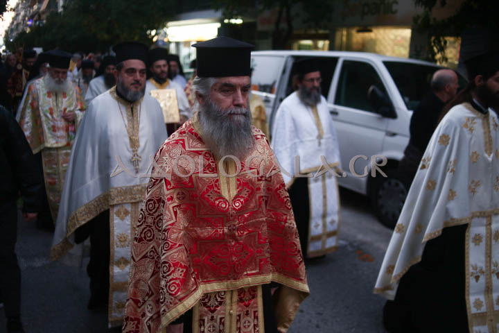 Χριστουπόλεως Βαρνάβας: Έχουμε ανάγκη από ανθρώπους που αγαπούν τον Θεό, σε μία εποχή που αυτά τα βάζει σε δεύτερη μοίρα - Τελέστηκε η Ιερά Λιτάνευση της Εικόνας του Αγίου Ελευθερίου στο Γκύζη (Εικόνες)
