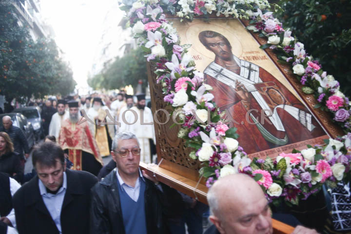 Χριστουπόλεως Βαρνάβας: Έχουμε ανάγκη από ανθρώπους που αγαπούν τον Θεό, σε μία εποχή που αυτά τα βάζει σε δεύτερη μοίρα - Τελέστηκε η Ιερά Λιτάνευση της Εικόνας του Αγίου Ελευθερίου στο Γκύζη (Εικόνες)