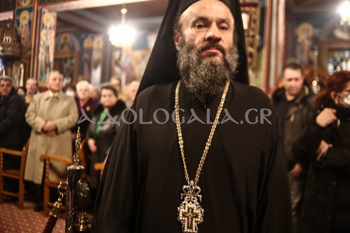 Λαμπρός Εσπερινός για την Ιερά Μνήμη του Αγίου Ελευθερίου στο Γκύζη (Εικόνες)