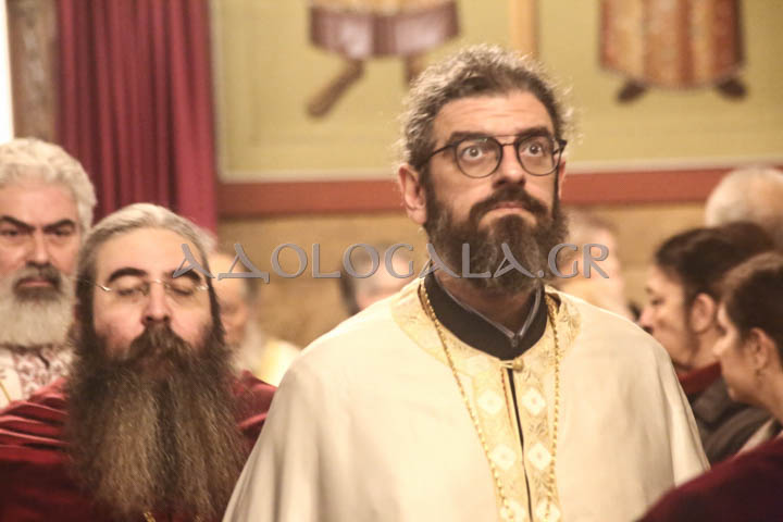 Λαμπρός Εσπερινός για την Ιερά Μνήμη του Αγίου Ελευθερίου στο Γκύζη (Εικόνες)