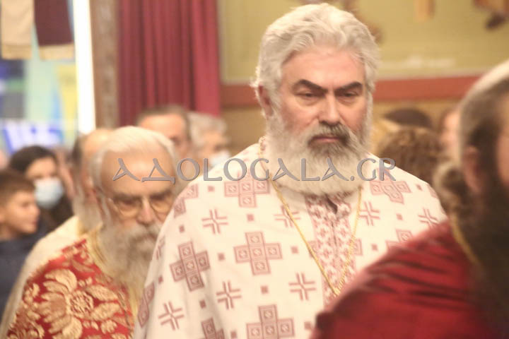 Λαμπρός Εσπερινός για την Ιερά Μνήμη του Αγίου Ελευθερίου στο Γκύζη (Εικόνες)