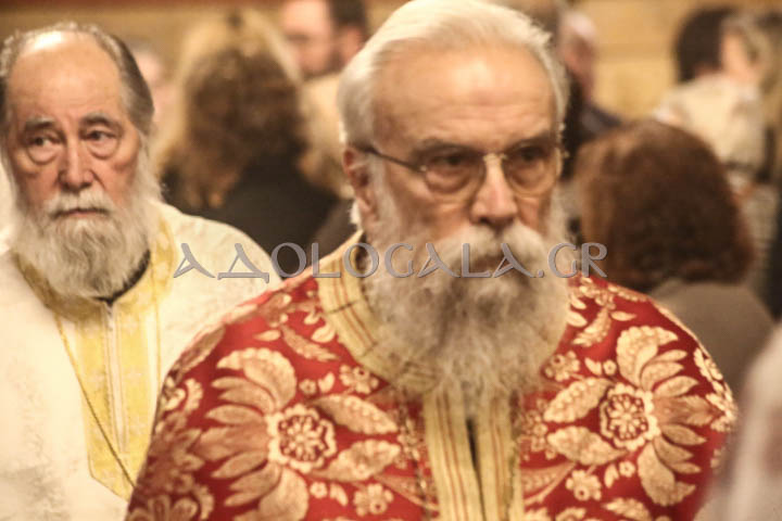 Λαμπρός Εσπερινός για την Ιερά Μνήμη του Αγίου Ελευθερίου στο Γκύζη (Εικόνες)