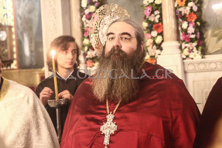 Λαμπρός Εσπερινός για την Ιερά Μνήμη του Αγίου Ελευθερίου στο Γκύζη (Εικόνες)