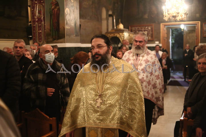 Αρχιερατικός Εσπερινός για τον Προστάτη του Αντικαρκινικού Νοσοκομείου Αθηνών, Άγιο Σάββα τον Ηγιασμένο (Εικόνες)