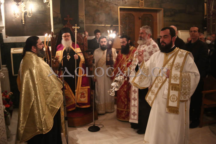 Αρχιερατικός Εσπερινός για τον Προστάτη του Αντικαρκινικού Νοσοκομείου Αθηνών, Άγιο Σάββα τον Ηγιασμένο (Εικόνες)