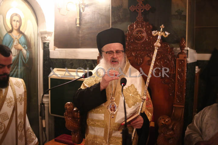 Αρχιερατικός Εσπερινός για τον Προστάτη του Αντικαρκινικού Νοσοκομείου Αθηνών, Άγιο Σάββα τον Ηγιασμένο (Εικόνες)