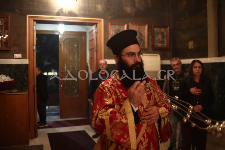 Αρχιερατικός Εσπερινός για τον Προστάτη του Αντικαρκινικού Νοσοκομείου Αθηνών, Άγιο Σάββα τον Ηγιασμένο (Εικόνες)