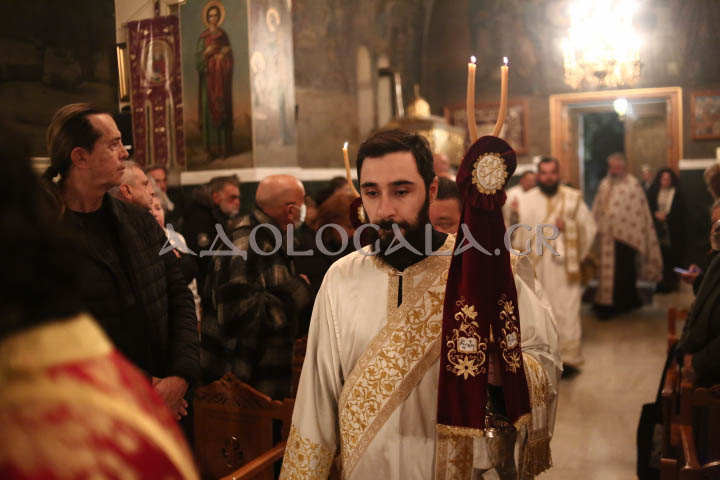Αρχιερατικός Εσπερινός για τον Προστάτη του Αντικαρκινικού Νοσοκομείου Αθηνών, Άγιο Σάββα τον Ηγιασμένο (Εικόνες)