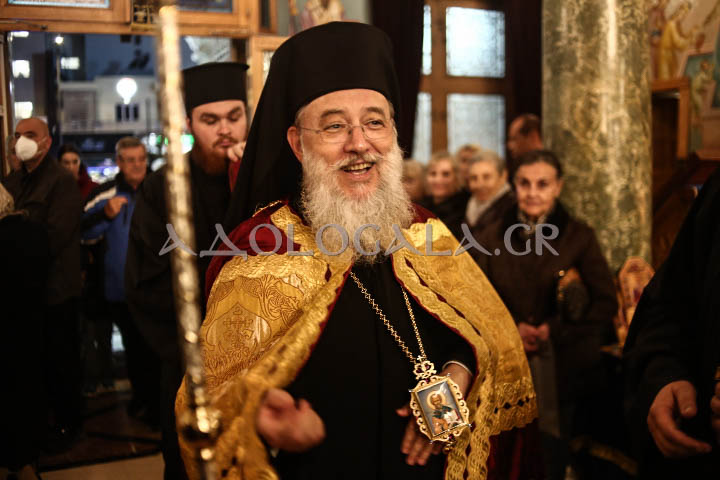 Ο Μητροπολίτης Κηφισίας στον Εσπερινό της Πανηγύρεως του Αγίου Νικολάου Καλλιθέας (Εικόνες)