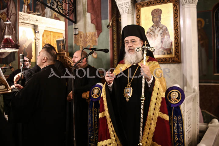 Ο Μητροπολίτης Κηφισίας στον Εσπερινό της Πανηγύρεως του Αγίου Νικολάου Καλλιθέας (Εικόνες)