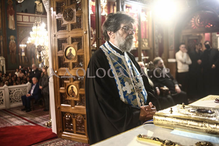 Ο Μητροπολίτης Κηφισίας στον Εσπερινό της Πανηγύρεως του Αγίου Νικολάου Καλλιθέας (Εικόνες)