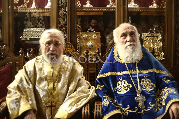Ο Μητροπολίτης Κηφισίας στον Εσπερινό της Πανηγύρεως του Αγίου Νικολάου Καλλιθέας (Εικόνες)