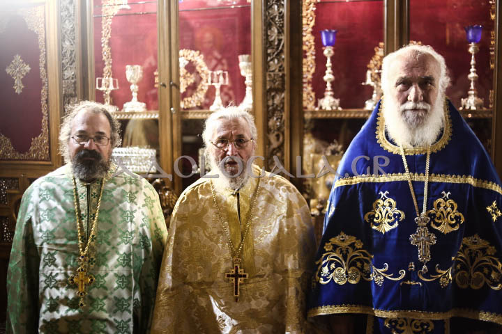 Ο Μητροπολίτης Κηφισίας στον Εσπερινό της Πανηγύρεως του Αγίου Νικολάου Καλλιθέας (Εικόνες)
