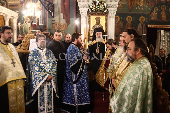 Ο Μητροπολίτης Κηφισίας στον Εσπερινό της Πανηγύρεως του Αγίου Νικολάου Καλλιθέας (Εικόνες)