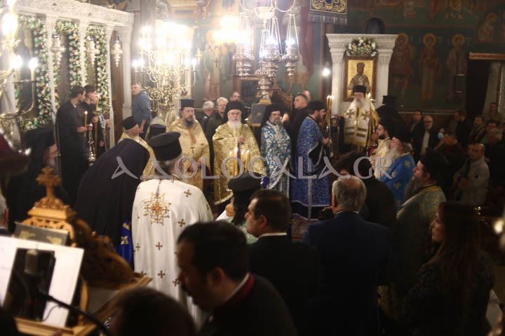 Ο Μητροπολίτης Κηφισίας στον Εσπερινό της Πανηγύρεως του Αγίου Νικολάου Καλλιθέας (Εικόνες)