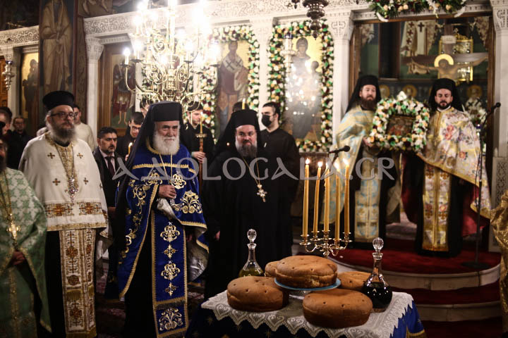 Ο Μητροπολίτης Κηφισίας στον Εσπερινό της Πανηγύρεως του Αγίου Νικολάου Καλλιθέας (Εικόνες)