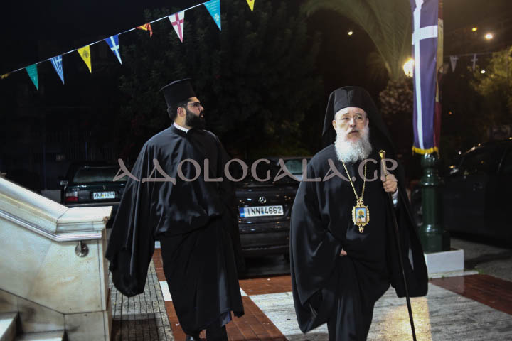 Ο Μητροπολίτης Κηφισίας στον Εσπερινό της Πανηγύρεως του Αγίου Νικολάου Καλλιθέας (Εικόνες)