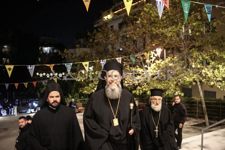 Επίσκοπος Χριστουπόλεως Βαρνάβας στον πανηγυρίζοντα Άγιο Σπυρίδωνα Σταδίου: Ο πλούτος ο δικός μας θα είναι πλούτος αγάπης. Αγάπη στον Θεό και στον συνάνθρωπο (Εικόνες) 
