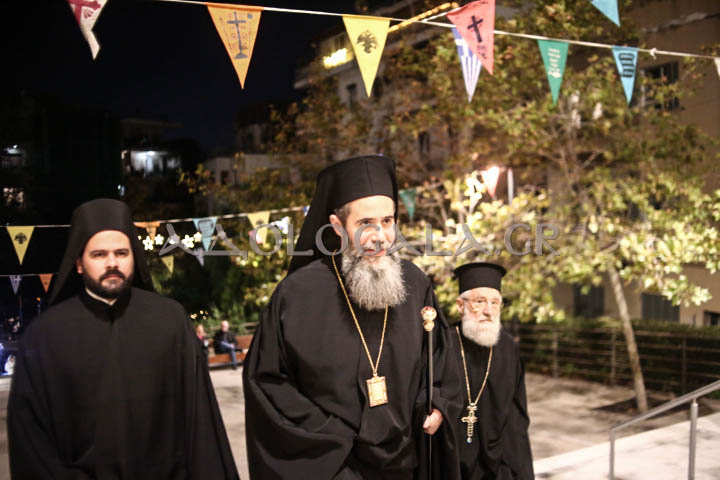 Επίσκοπος Χριστουπόλεως Βαρνάβας στον πανηγυρίζοντα Άγιο Σπυρίδωνα Σταδίου: Ο πλούτος ο δικός μας θα είναι πλούτος αγάπης. Αγάπη στον Θεό και στον συνάνθρωπο (Εικόνες) 