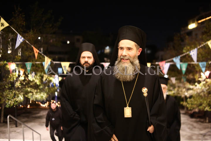 Επίσκοπος Χριστουπόλεως Βαρνάβας στον πανηγυρίζοντα Άγιο Σπυρίδωνα Σταδίου: Ο πλούτος ο δικός μας θα είναι πλούτος αγάπης. Αγάπη στον Θεό και στον συνάνθρωπο (Εικόνες) 