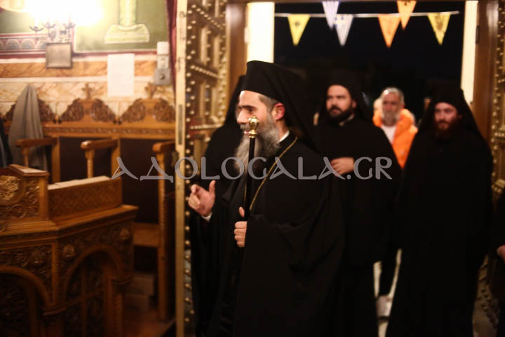 Επίσκοπος Χριστουπόλεως Βαρνάβας στον πανηγυρίζοντα Άγιο Σπυρίδωνα Σταδίου: Ο πλούτος ο δικός μας θα είναι πλούτος αγάπης. Αγάπη στον Θεό και στον συνάνθρωπο (Εικόνες) 