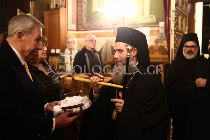 Επίσκοπος Χριστουπόλεως Βαρνάβας στον πανηγυρίζοντα Άγιο Σπυρίδωνα Σταδίου: Ο πλούτος ο δικός μας θα είναι πλούτος αγάπης. Αγάπη στον Θεό και στον συνάνθρωπο (Εικόνες) 