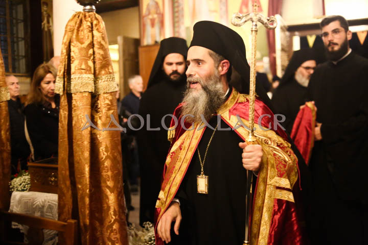 Επίσκοπος Χριστουπόλεως Βαρνάβας στον πανηγυρίζοντα Άγιο Σπυρίδωνα Σταδίου: Ο πλούτος ο δικός μας θα είναι πλούτος αγάπης. Αγάπη στον Θεό και στον συνάνθρωπο (Εικόνες) 