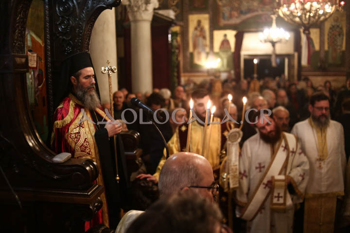 Επίσκοπος Χριστουπόλεως Βαρνάβας στον πανηγυρίζοντα Άγιο Σπυρίδωνα Σταδίου: Ο πλούτος ο δικός μας θα είναι πλούτος αγάπης. Αγάπη στον Θεό και στον συνάνθρωπο (Εικόνες) 