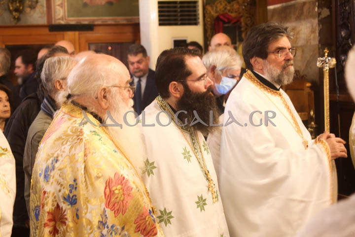 Επίσκοπος Χριστουπόλεως Βαρνάβας στον πανηγυρίζοντα Άγιο Σπυρίδωνα Σταδίου: Ο πλούτος ο δικός μας θα είναι πλούτος αγάπης. Αγάπη στον Θεό και στον συνάνθρωπο (Εικόνες) 
