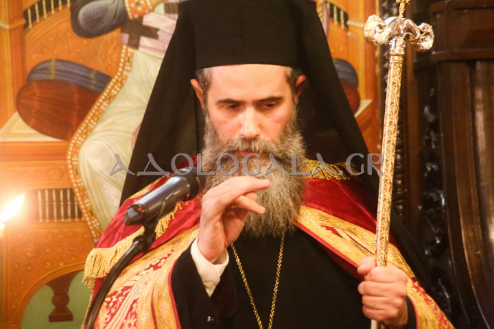 Επίσκοπος Χριστουπόλεως Βαρνάβας στον πανηγυρίζοντα Άγιο Σπυρίδωνα Σταδίου: Ο πλούτος ο δικός μας θα είναι πλούτος αγάπης. Αγάπη στον Θεό και στον συνάνθρωπο (Εικόνες) 