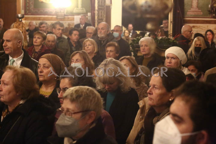Επίσκοπος Χριστουπόλεως Βαρνάβας στον πανηγυρίζοντα Άγιο Σπυρίδωνα Σταδίου: Ο πλούτος ο δικός μας θα είναι πλούτος αγάπης. Αγάπη στον Θεό και στον συνάνθρωπο (Εικόνες) 