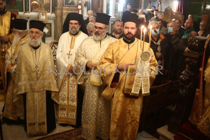 Επίσκοπος Χριστουπόλεως Βαρνάβας στον πανηγυρίζοντα Άγιο Σπυρίδωνα Σταδίου: Ο πλούτος ο δικός μας θα είναι πλούτος αγάπης. Αγάπη στον Θεό και στον συνάνθρωπο (Εικόνες) 