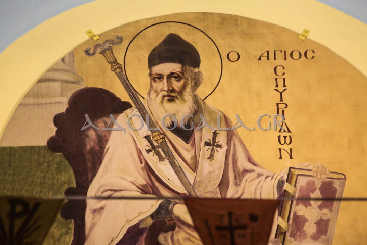 Επίσκοπος Χριστουπόλεως Βαρνάβας στον πανηγυρίζοντα Άγιο Σπυρίδωνα Σταδίου: Ο πλούτος ο δικός μας θα είναι πλούτος αγάπης. Αγάπη στον Θεό και στον συνάνθρωπο (Εικόνες) 