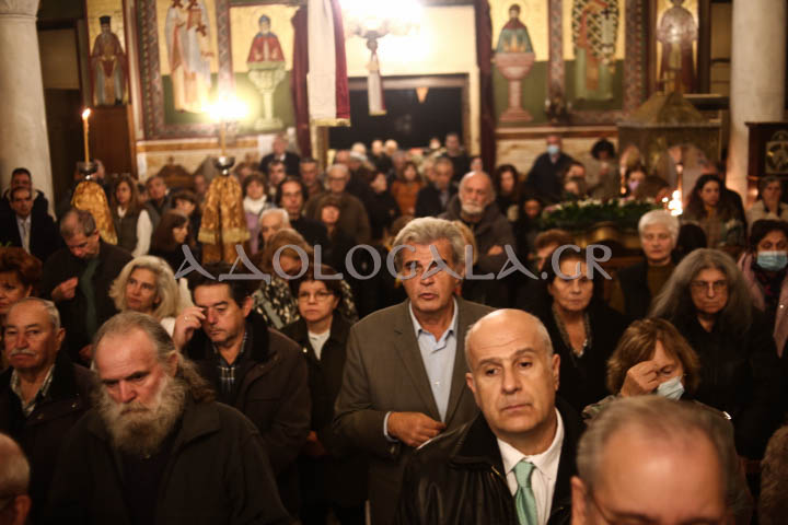 Επίσκοπος Χριστουπόλεως Βαρνάβας στον πανηγυρίζοντα Άγιο Σπυρίδωνα Σταδίου: Ο πλούτος ο δικός μας θα είναι πλούτος αγάπης. Αγάπη στον Θεό και στον συνάνθρωπο (Εικόνες) 
